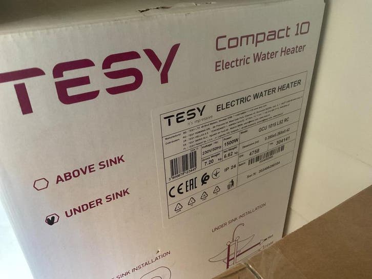 TESY, Compact 10, Elektrische boiler, Zakelijke goederen, Horeca | Keukenapparatuur