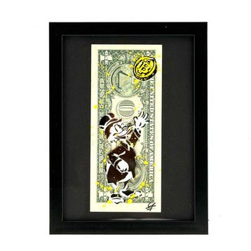 WhyCreationz (XX-XXI) - Scrooge x Bitcoin (Banksy hommage)