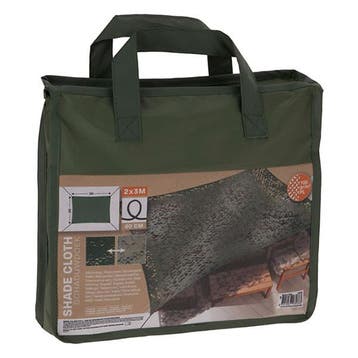 Camouflage schaduwdoek | Gardalux | 3 x 3 meter (Groen), Verzenden, Nieuw