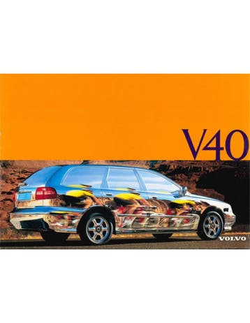 1996 VOLVO V40 BROCHURE NEDERLANDS, Nieuw, Volvo, Author