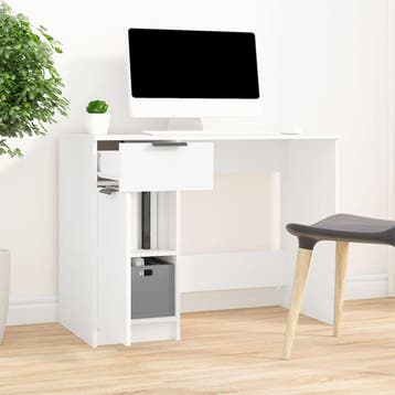 Computertafel met lades | Tweedekansje | 54% Korting, Huis en Inrichting, Bureaus, Ophalen of Verzenden, Gebruikt
