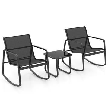 2dekans | Coast 3-Delige Schommelset Balkonset met 2 Stoelen, Ophalen of Verzenden, Zo goed als nieuw