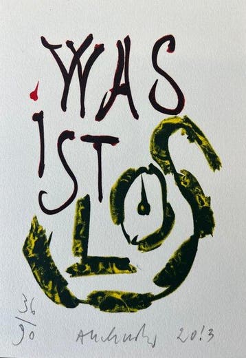 Pierre Alechinsky (1927) - Was ist Los