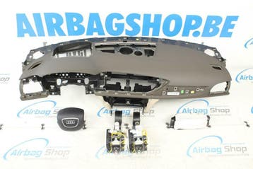 Airbag Dashboard HUD bruin grote gordels 4 spaak Audi A6 4G, Gebruikt