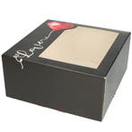 Taartdoos met venster 19x19x9cm. Love, Verzenden, Nieuw
