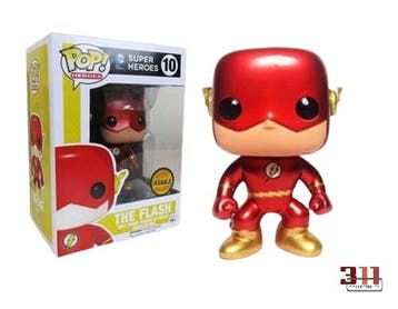 Funko - POP! - DC Universe -  Heroes - The Flash - (Chase,, Verzenden, Nieuw