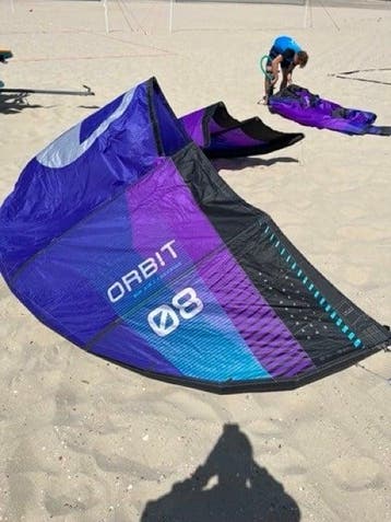North Orbit Kite 2026 Deep Purple 8, Ophalen of Verzenden, Gebruikt, 8 m²