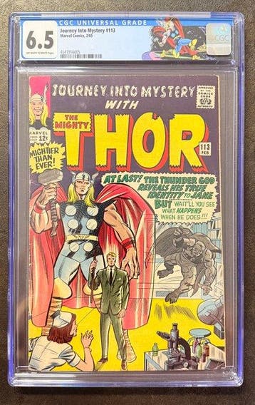 Journey Into Mystery 113 - Marvel Comics - 1 Graded comic -, Boeken, Strips | Comics, Nieuw