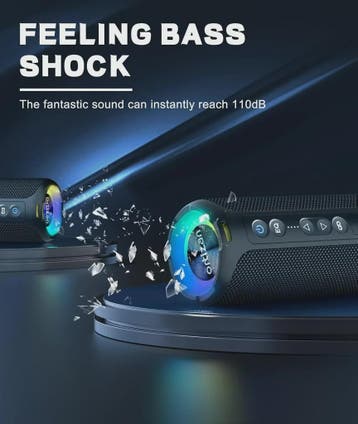Ortizan X8 Pro Bluetooth Speaker: 40W Krachtig Geluid, IPX7, Verzenden, Nieuw