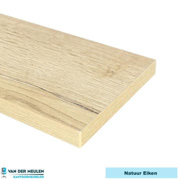 Executive vergadertafel, 220x100cm, natuur eiken, Overige plaatsen, Ophalen of Verzenden, Nieuw in verpakking, Kast