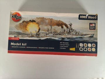 Maquette - Airfix HMS Hood Model Kit 1:600 – Royal Navy –, Nieuw