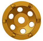 Komschijf Pristis PKD segment 125 mm large goud, Ophalen of Verzenden, Overige typen