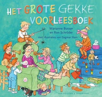 Het grote gekke voorleesboek - Marianne Busser 9789000375066, Verzenden, Gelezen, Marianne Busser