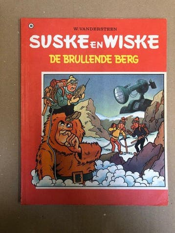 Suske en Wiske VK-80 - De brullende berg - 1 Album - Eerste, Nieuw