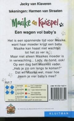 Maaike en Kwispel: Een wagen vol babys / Klavertje, Verzenden, Gelezen, J. van Klaveren