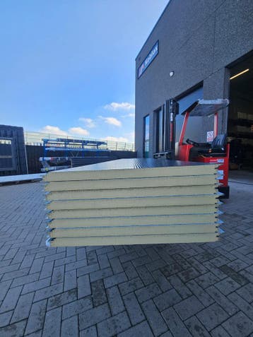 FALK Gevelplaat, Wandplaat, Sandwichpaneel, 60,80 en 100 mm, Verzenden, Nieuw