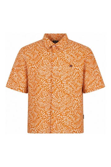 Napapijri Overhemd in maat XL Oranje, Verzenden, Zo goed als nieuw, Overige kleuren, Napapijri