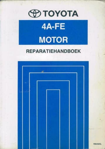 1992 Toyota Corolla / Carina E motor 4A-FE reparatiehandboek, Verzenden