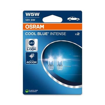 Osram W5W Cool Blue Intense 12V Set van 2, Ophalen of Verzenden