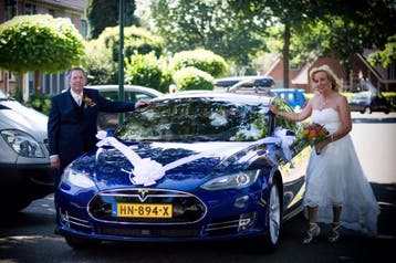 Strik trouwauto decoratie voor de bruiloft in div. kleuren, Kleding | Dames, Ophalen of Verzenden, Nieuw, Wit, Accessoires