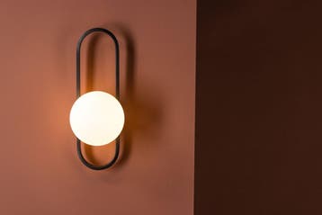 Wandlamp  Dean  Zwart  Jörn, Verzenden, Nieuw