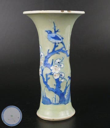 Vaas - Porselein - China - Kangxi (1662-1722)