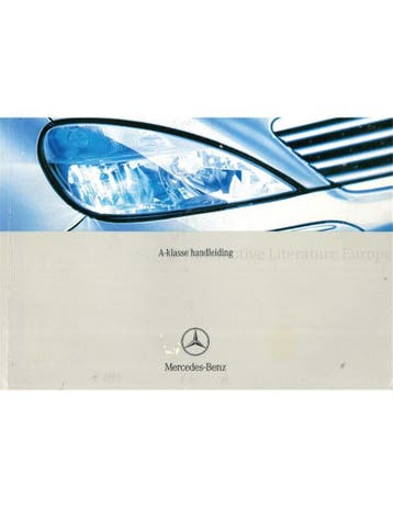 2003 MERCEDES BENZ A KLASSE INSTRUCTIEBOEKJE NEDERLANDS, Auto diversen, Handleidingen en Instructieboekjes