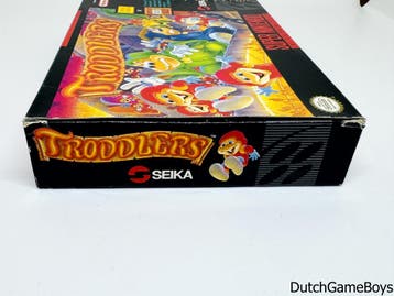 Super Nintendo / Snes - Troddlers - USA, Spelcomputers en Games, Games | Nintendo Super NES, Verzenden, Gebruikt