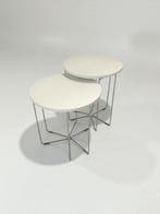 Maconi - Bijzettafel (2) - Silver -, Antiek en Kunst