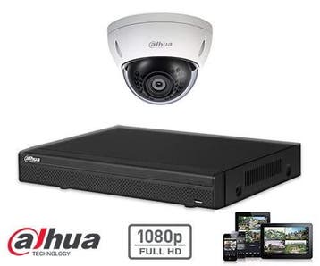 Dahua Full HD-CVI kit 1x dome 2 Megapixel, Ophalen of Verzenden, Nieuw