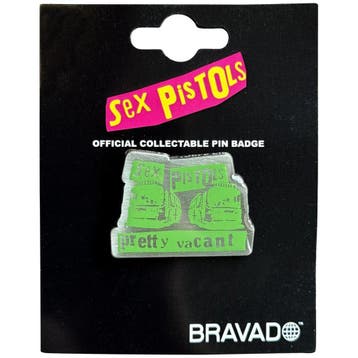 Sex Pistols Pretty Vacant Coaches Pin officiële merchandise, Ophalen of Verzenden, Nieuw, Kleding