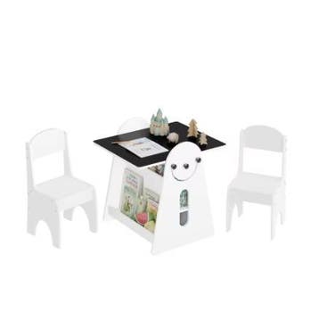 Kindertafel met 2 Stoelen – Multifunctionele Schildertafel, Verzenden, Nieuw