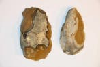 Paleolithisch Steengoed Hâchereau , Biface - 115 mm (Zonder, Antiek en Kunst