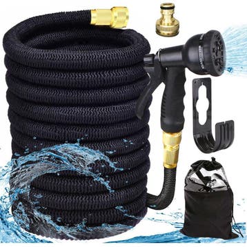 Trendmix Premium XL Flexibele Tuinslang Tot 30 Meter Zwart -, Ophalen of Verzenden, Nieuw