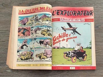 Tillieux - LExplorateur - Reliure - N°9 au N°18 - 1 Album -, Nieuw