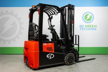 1500 kg | 3-wiel heftruck | Li-ion | Sideshift | 230V laden, Heftruck, 1000 tot 2000 kg, Elektrisch, Verzenden