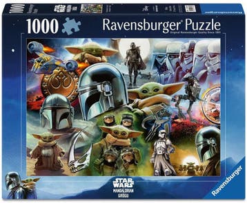 The Mandalorian and Grogu Puzzel (1000 stukjes) |, Hobby en Vrije tijd, Denksport en Puzzels, Verzenden, Nieuw