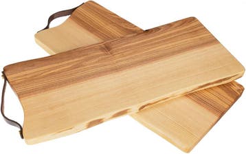 Houten Snijplank met natuurlijke vorm / Serveerplank - 5...