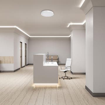 LED Downlight Opbouwspot - Brinton Thin - 12W 1120lm 120°, Kunststof, Nieuw, Overige fittingen, Ophalen of Verzenden