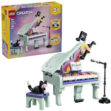 LEGO Creator bouwset piano met kat  van €55,99 voor €49,94, Ophalen of Verzenden, Nieuw