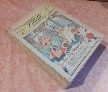 Fillette - 100 Tijdschriften - Eerste druk - 1946/1948, Boeken, Nieuw