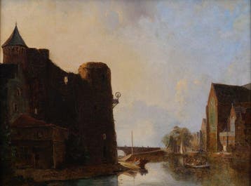 Kaspar Karsen (1810-1896) - Stadsgezicht