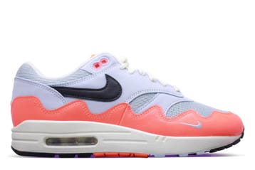 Nike Air Max 1 Patta Waves Black Hyper Crimson • 42.5 43 44, Ophalen of Verzenden, Nieuw, Nike, Sneakers of Gympen