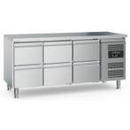 Ecofrost Koelwerkbank | 417L | 6 Laden | +2°C/+8°C | Geforce, Ophalen of Verzenden, Nieuw