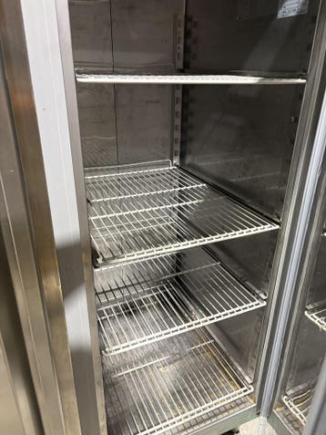 Studio 54 Kronus Oasis 1400 Horeca Dubbeldeurs Vrieskast RVS, Ophalen of Verzenden, Gebruikt