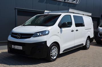Opel Vivaro 2.0 D L3 Autom 2x schuifdeur 140pk***BPM VRIJ***, Automaat, Gebruikt, Wit, Onderhoudsboekje