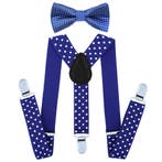 Fako Fashion - Kinder Bretels Met Vlinderstrik - Stippen -, Verzenden, Nieuw