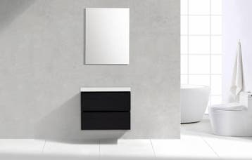 Sani Royal Badkamermeubel Generation Deep Black 60, Nieuw