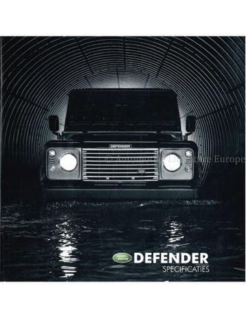 2003 LAND ROVER DEFENDER BROCHURE NEDERLANDS, Boeken, Nieuw, Author