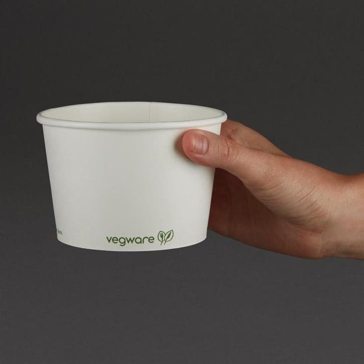 Vegware composteerbare bakjes 45,4cl (500 stuks), Huis en Inrichting, Keuken | Keukenbenodigdheden, Verzenden